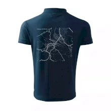 Černobílá mapa Kralupy nad Vltavou