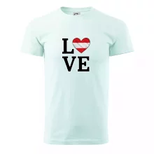 Love Rakouská vlajka