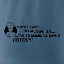 Kuchař - kdyby každej dělal jak já, tak to máme už dávno hotový