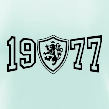 Narozeninový motiv - znak - 1977