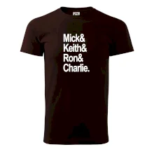 Mick Keith Ron Charlie
