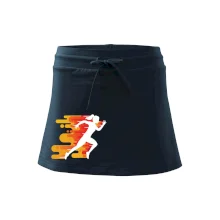 Běhání - oranžová žena