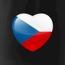 České srdce - vlajka