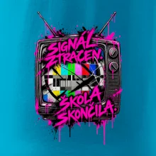 SIGNÁL ZTRACEN. ŠKOLA SKONČILA.