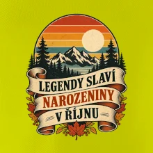 Legendy slaví narozeniny v říjnu