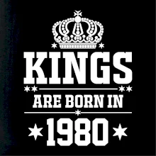 Kings are born in 1980