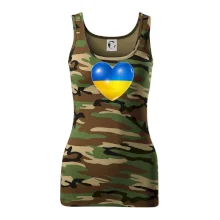 Ukrajina srdce vlajka Ukrajina srdce vlajka