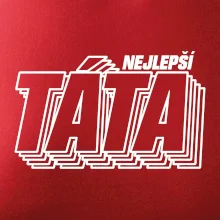 Nápis nejlepší táta