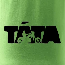 Táta nápis - motorka chopper