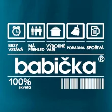 Čárový kód babička Čárový kód babička