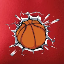 Basketbal míč v triku