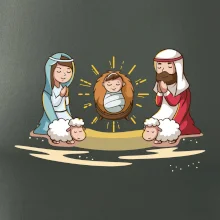 Ježíšek v jesličkách