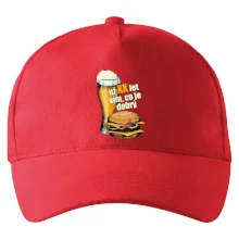 Pivo a burger vím co je dobrý