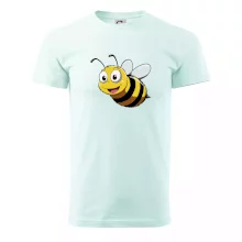 Parové triko - Včela a květina