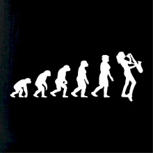 Evoluce Saxofonu