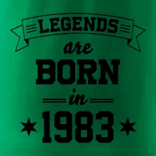 Legends are born in 1983