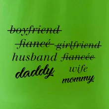 Partnerské triko nastávající rodiče