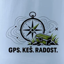 Kompas s krabičkou GPS keš radost