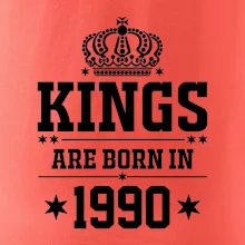 Kings are born in 1990