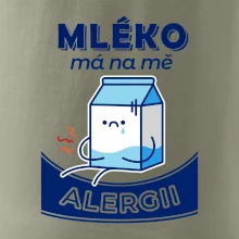 Mléko má na mě alergii