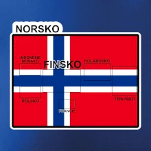 Norsko vlajka další státy