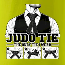 Judo tie jediná kravata