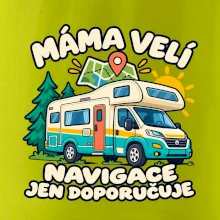 Máma velí navigace jen doporučuje rodinný karavan