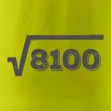 Narozeniny odmocnina 90