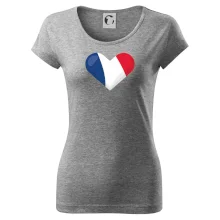 Francouzská vlajka srdce