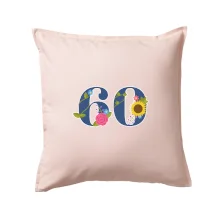 Květinové číslo kreslené - 60