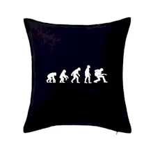 Evoluce kytarista - klečící