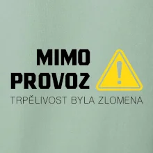 Mimo provoz - trpělivost byla zlomena