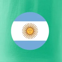 Argentina vlajka kulatá