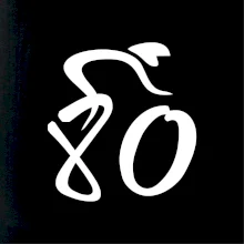 Cyklista slaví osmdesátiny (80)