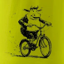 Tlustá kráva na kole