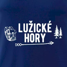 Lužické hory nápis