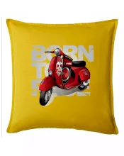 Scooter born to ride red