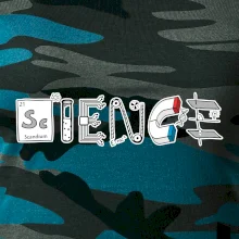 Science věda nápis