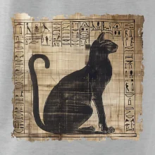 Egyptské hieroglyfy kočka