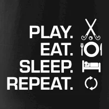 Play eat sleep repeat pozemní hokej