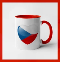 Česká vlajka srdce