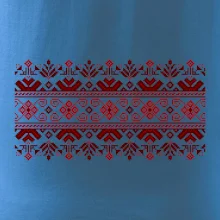 Ukrajinský vzor - červený