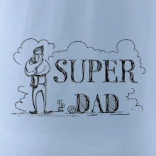 Kreslený nápis super dad