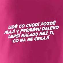 Lidé co chodí pozdě