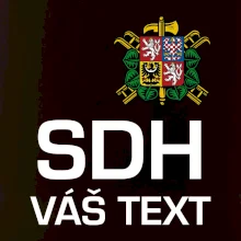 Sbor dobrovolných hasičů - znak bez nápisu + Nápis na zádech