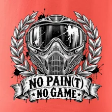 Motiv no paint no game s maskou