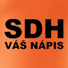 SDH nápis - vlastní nápis