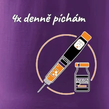 4x denně píchám Insulin