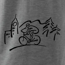 Cyklista na výletě