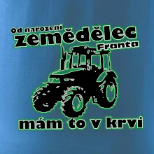 Od narození zemědělec, mám to v krvi - Jméno